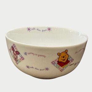 WINNIE THE POOH Tigger Piglet Ceramic Cereal Bowls  Set of 2